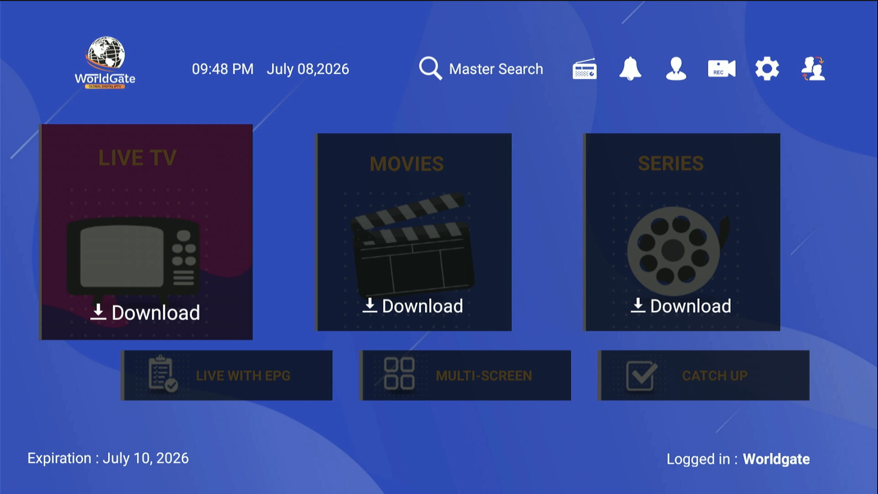 Download Live TV and Movies