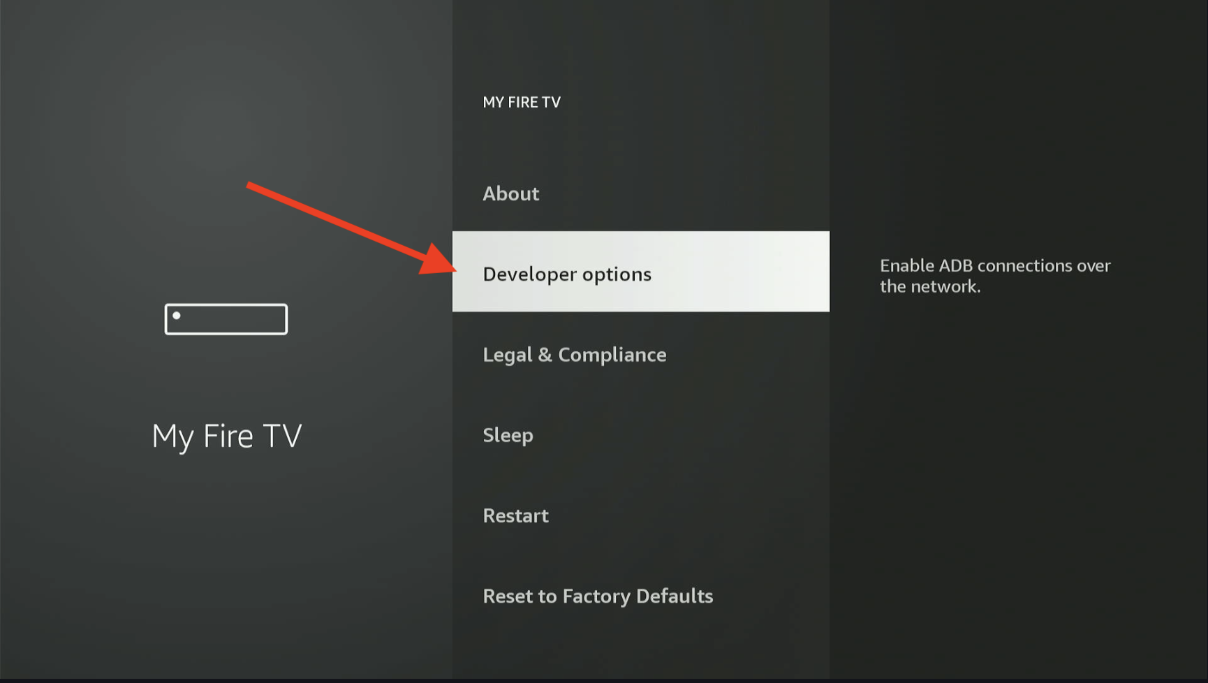 Developer Options
