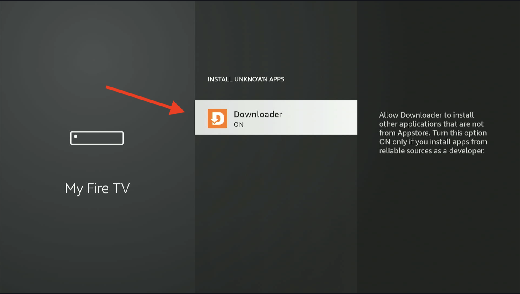 Turn on Downloader Permission