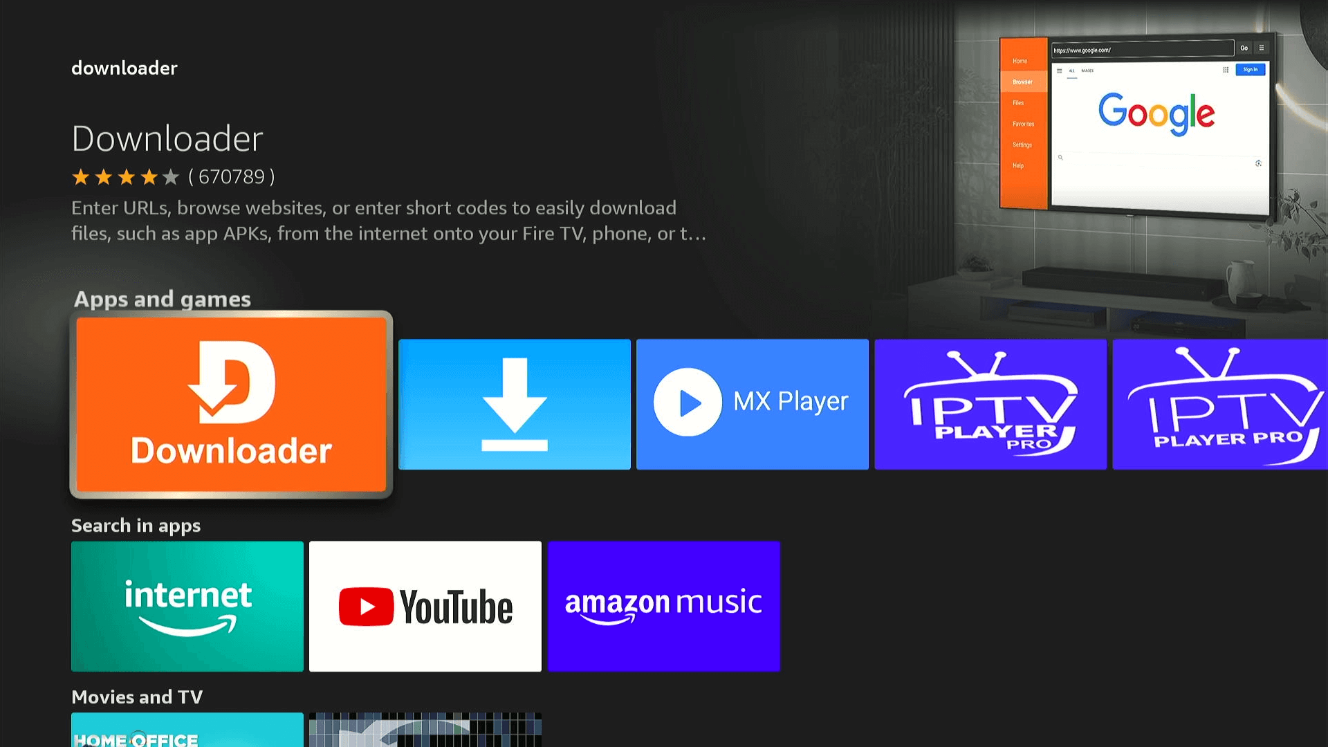 Downloader-firestick