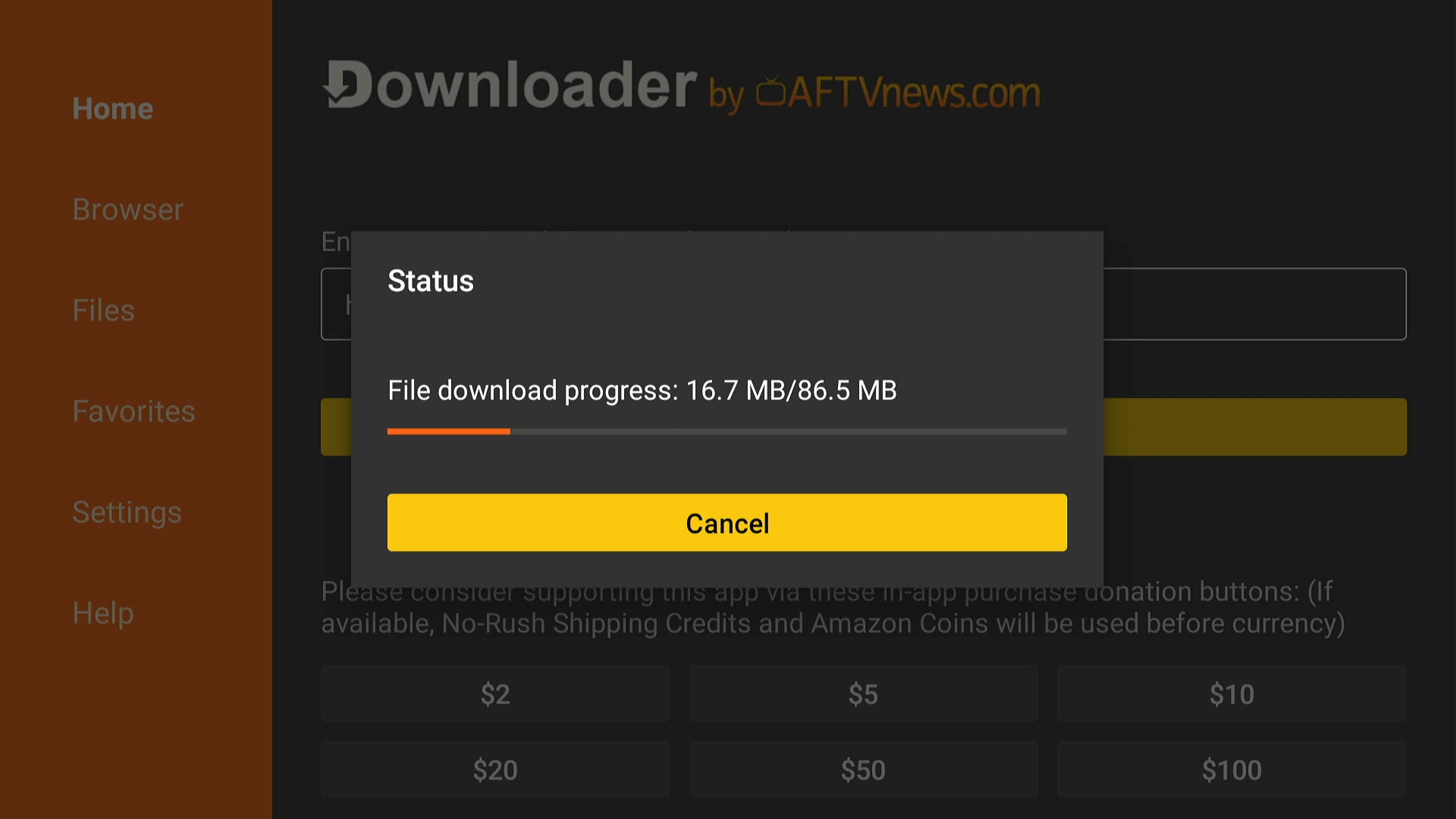Downloading-app